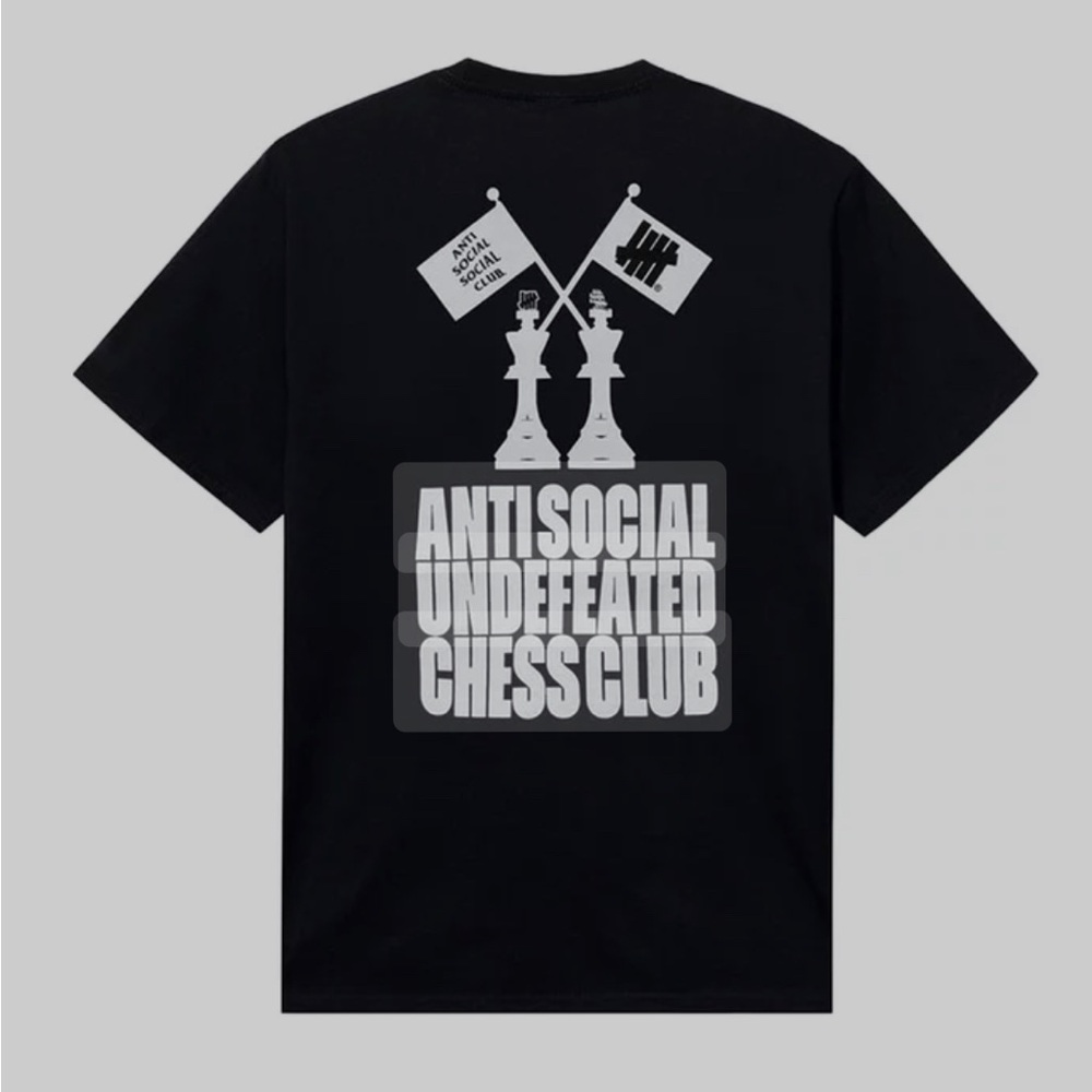 Anti Social Social Club x UNDFTD Chess Club Tee